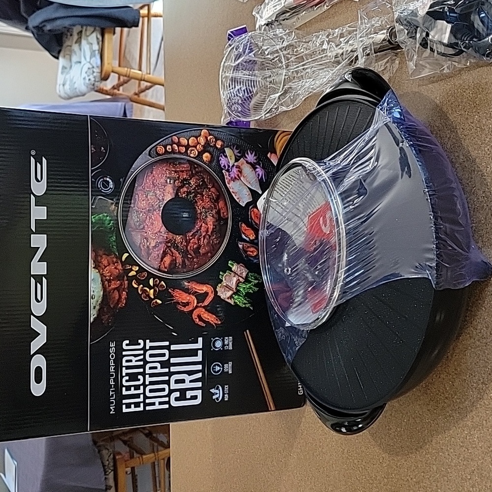 Ovente Multi-Purpose Electric Hotpot Grill!